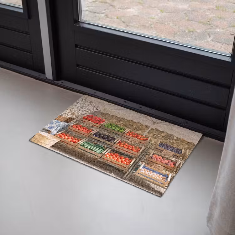 Doormat - Food - Market - Fresh - Eten - Markt - Vers Deurmat klein