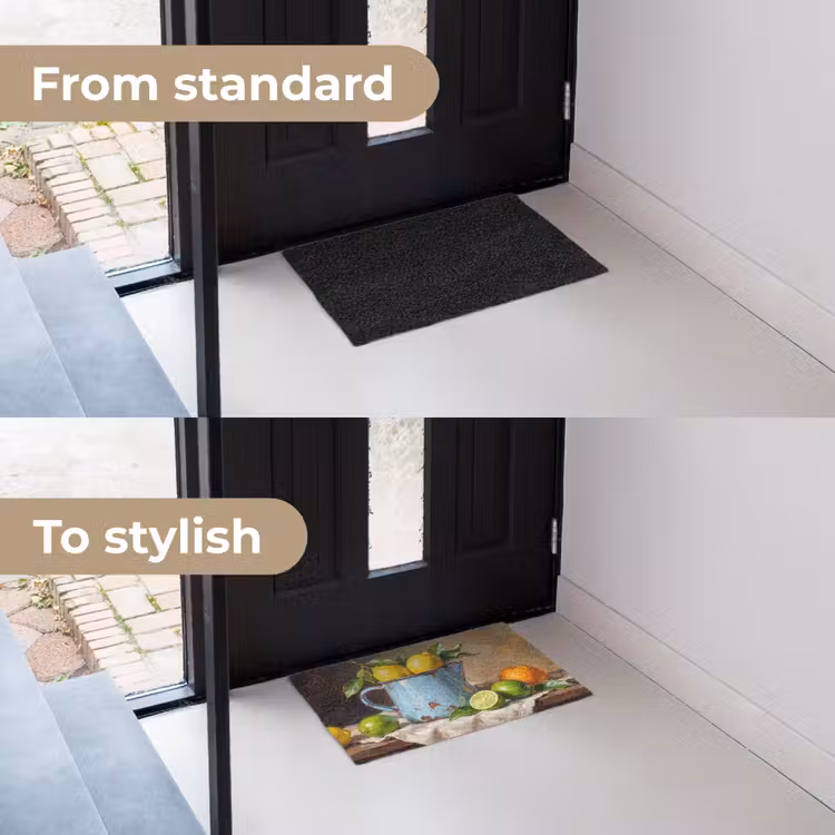 Doormat - Food - Still Life - Classical - Eten - Stilleven - Klassiek Deurmat klein