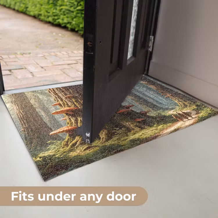 Doormat - Forest - Trees - Nature - Bos - Bomen - Natuur Deurmat klein