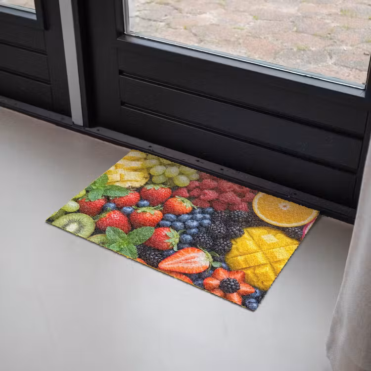 Fruit - Vers - Kleurrijk - Eten Deurmat klein -sfeer2