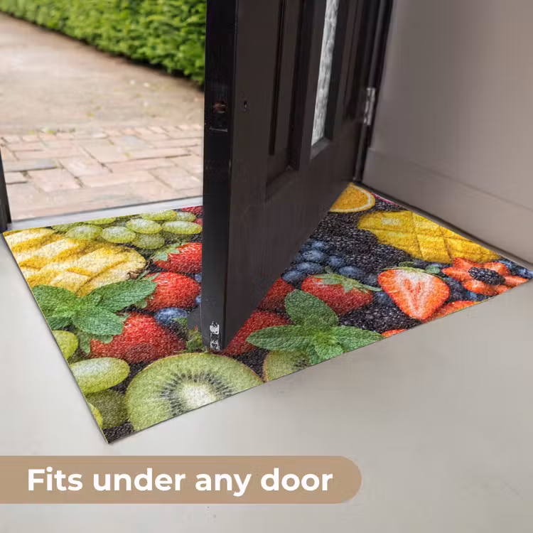 Fruit - Vers - Kleurrijk - Eten Deurmat klein -USP_EN