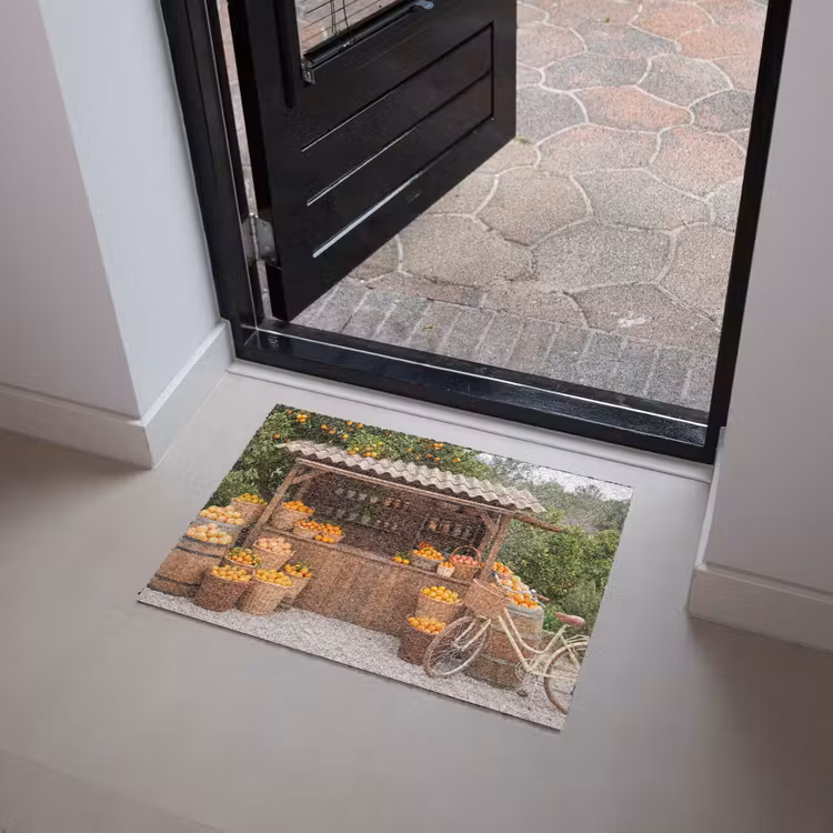Doormat - Fruit - Market - Rural - Fruit - Markt - Landelijk Deurmat klein