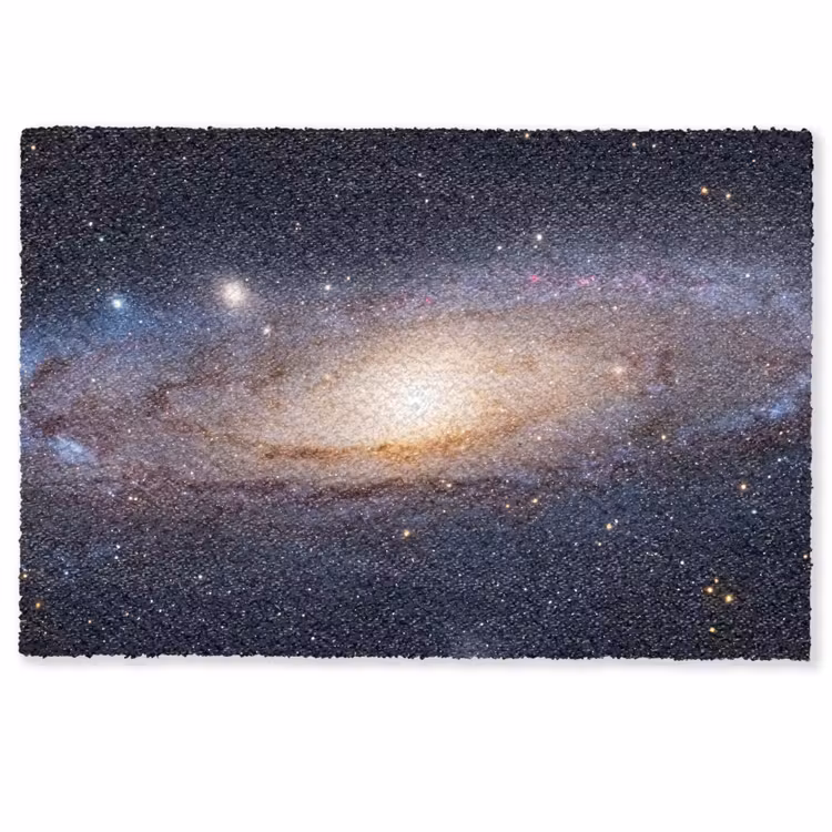 Doormat - Galaxy - Space - Cosmos - Sterrenstelsel - Ruimte - Kosmos Deurmat klein
