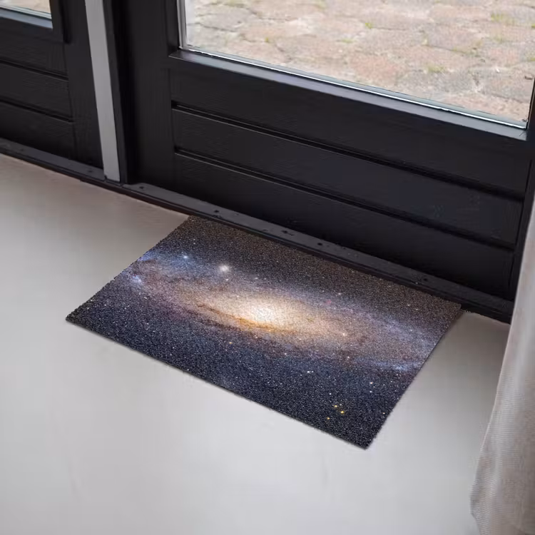 Doormat - Galaxy - Space - Cosmos - Sterrenstelsel - Ruimte - Kosmos Deurmat klein
