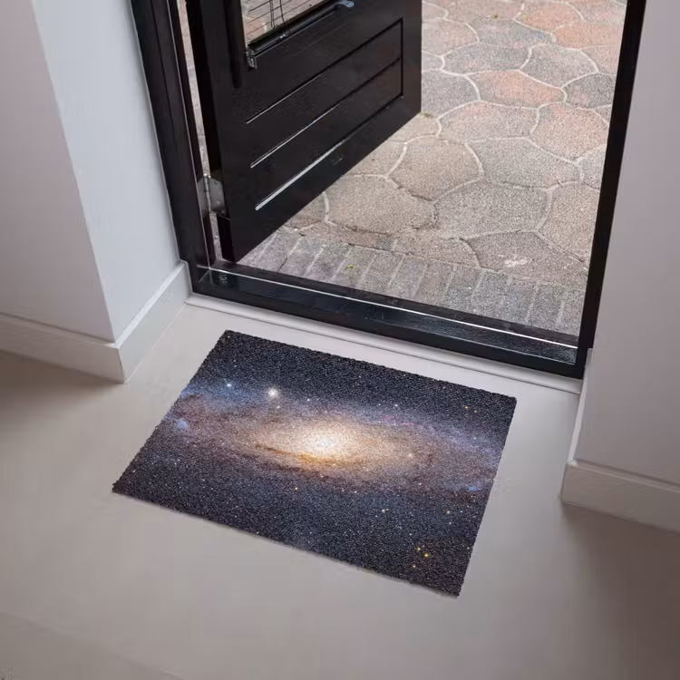 Doormat - Galaxy - Space - Cosmos - Sterrenstelsel - Ruimte - Kosmos Deurmat klein