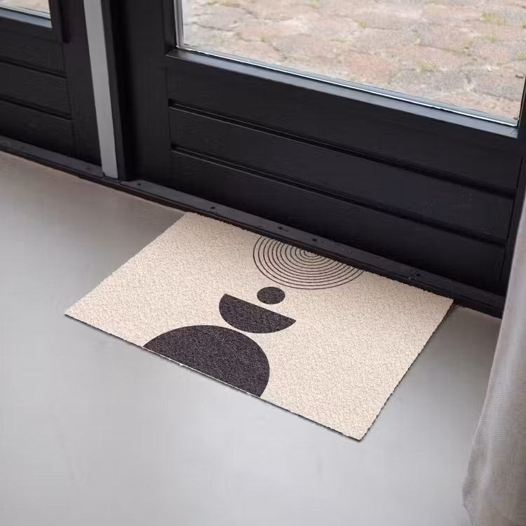 Doormat - Geometric Balance - Art - Geometrische balans - Kunst Deurmat klein