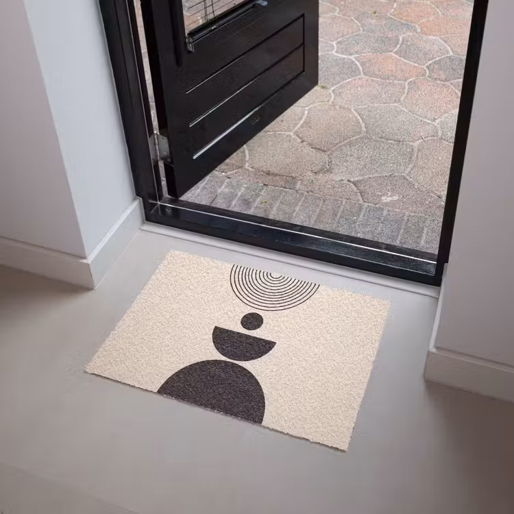 Doormat - Geometric Balance - Art - Geometrische balans - Kunst Deurmat klein
