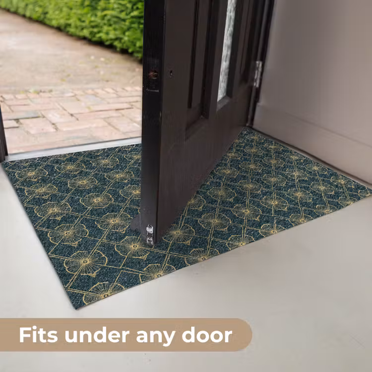 Geometrisch - Elegant - Groen Deurmat klein 898 -USP_EN
