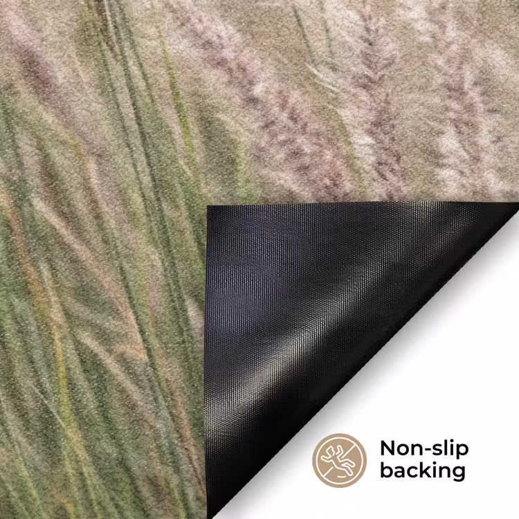 Gras - Close up - Groen Deurmat klein -antislip_EN