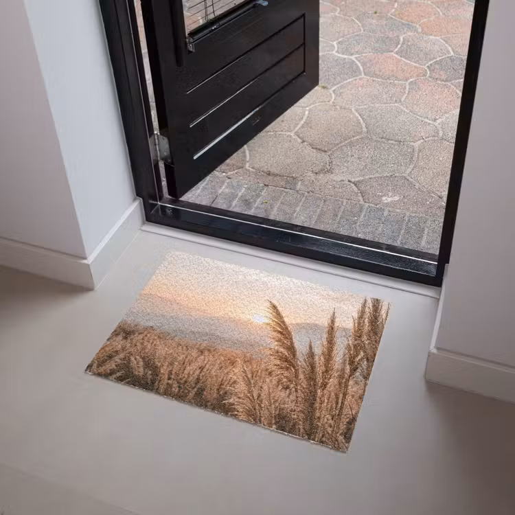 Gras - Veld - Zon - Natuur Deurmat klein -sfeer5