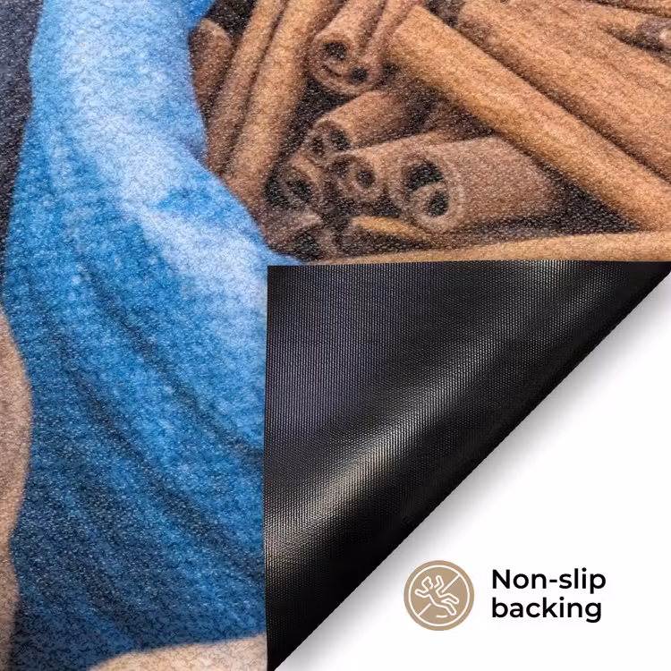 Doormat - Herbs - Bags - Market - Kruiden - Zakken - Markt Deurmat klein