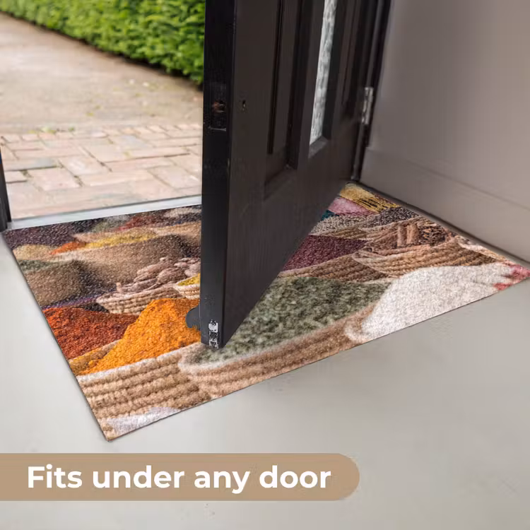 Doormat - Herbs - Baskets - Oriental - Kruiden - Manden - Oosters Deurmat klein