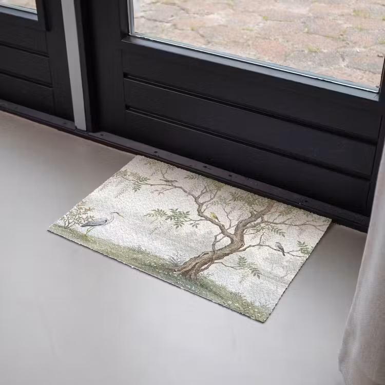 Reiger - Landschap - Groen Deurmat klein -sfeer2