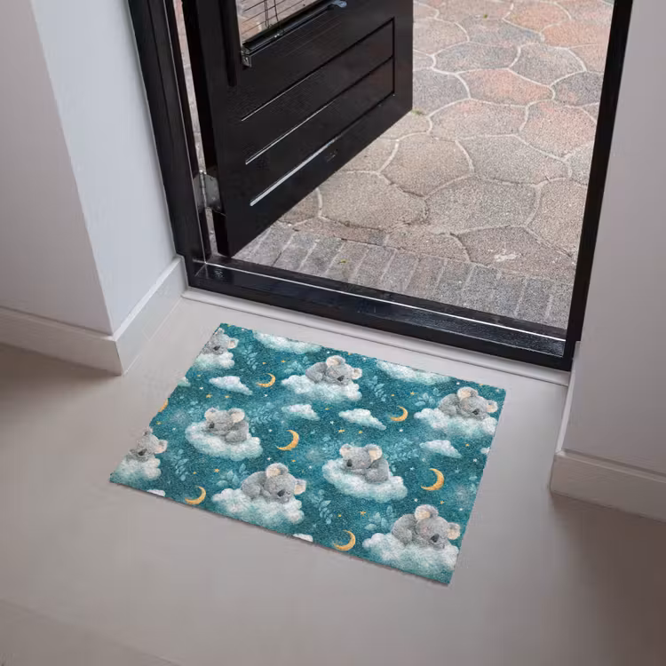 Koala's - Betoverend - Blauw Deurmat klein 898 -sfeer5
