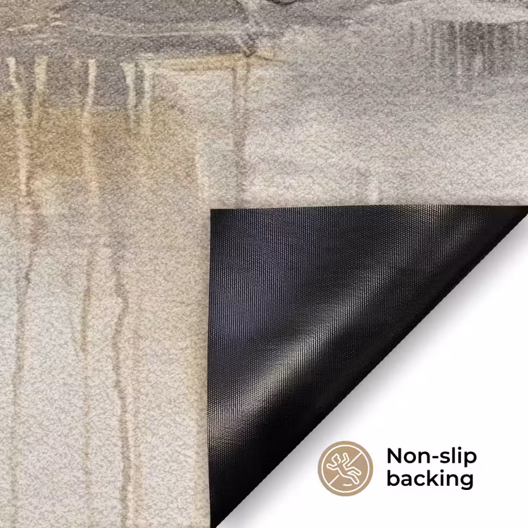 Landschap - Horizon - Natuur - Abstract - Neutraal Deurmat klein -antislip_EN