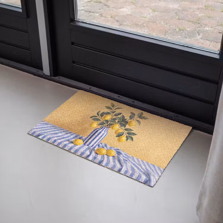 Doormat - Lemon - Still Life - Modern - Citroen - Stilleven - Modern Deurmat klein