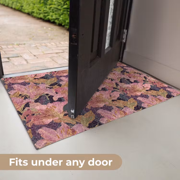 Lelies - Patroon - Roze - Goud Deurmat klein 898 -USP_EN