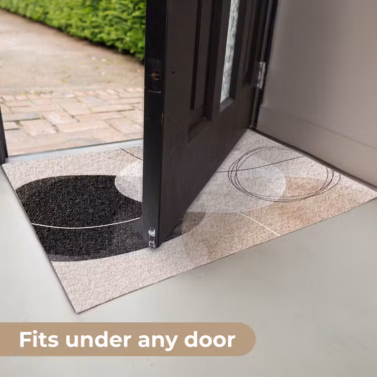 Doormat - Lines - Wavy - Art - Lijnen - Golvend - Kunst Deurmat klein