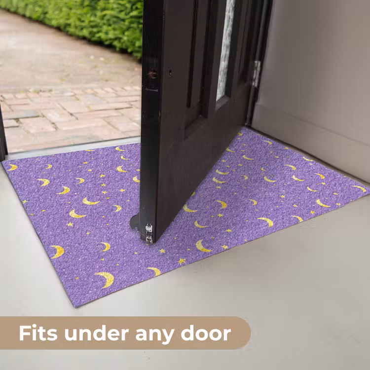 Manen - Sterren - Paars Deurmat klein 898 -USP_EN