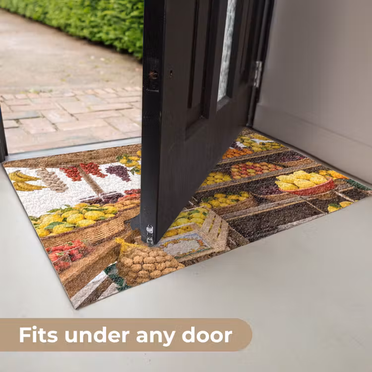 Doormat - Market Stall - Fruit - Fresh - Marktkraam - Fruit - Vers Deurmat klein