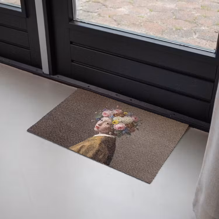 Meesterwerk - Modern - Kleurrijk Deurmat klein -sfeer2