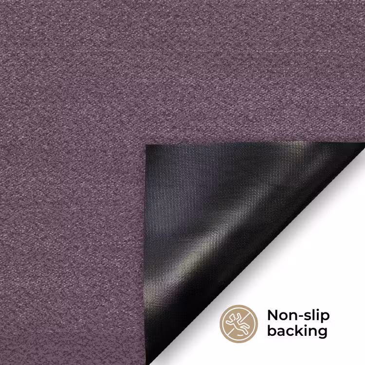 Midnight - Plum - Paars Deurmat klein 898 -antislip_EN