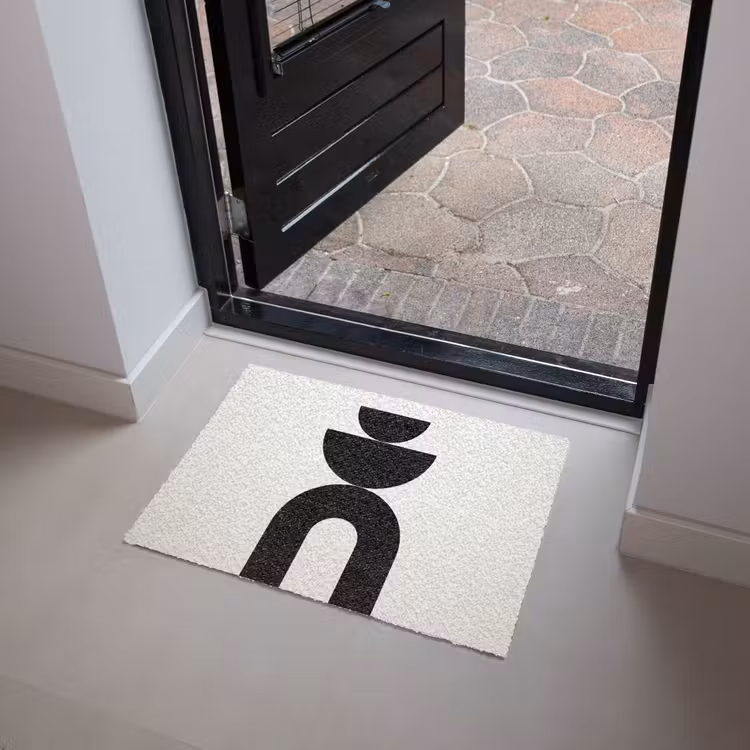 Doormat - Minimalist - Art - White - Minimalistisch - Kunst - Wit Deurmat klein