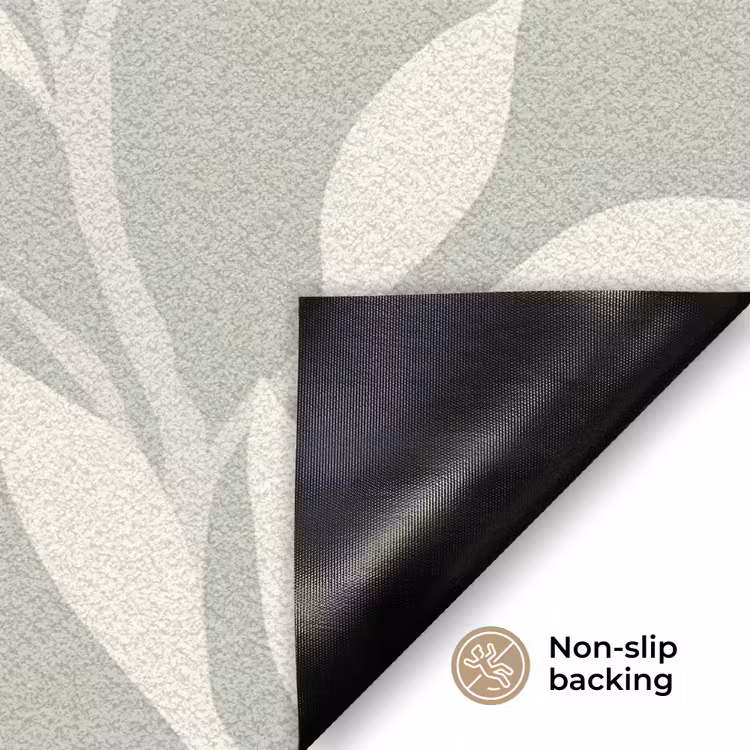 Minimalistisch - Patroon - Groen Deurmat klein 898 -antislip_EN