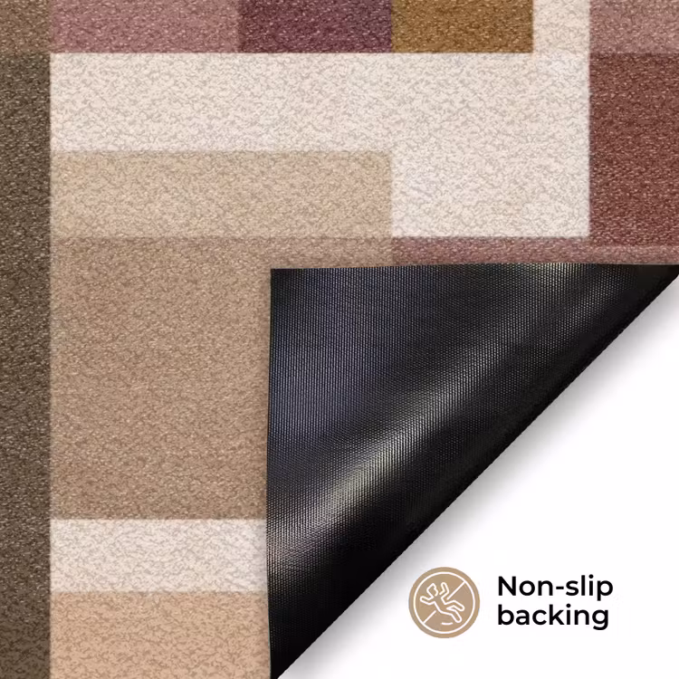 Modern - Geometrie - Kleurrijk Deurmat klein 898 -antislip_EN