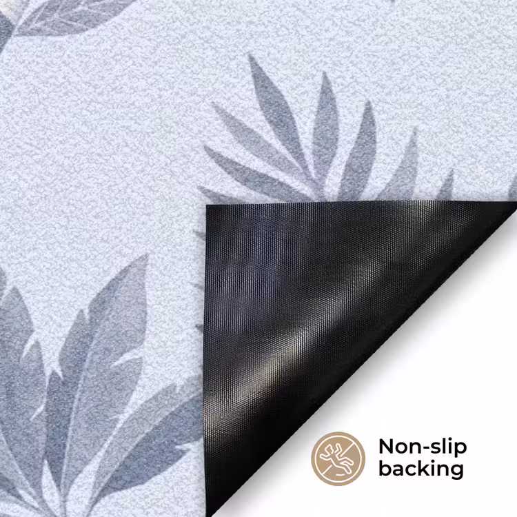 Aap - Boom - Bladeren - Jungle - Illustratie Deurmat klein -antislip_EN