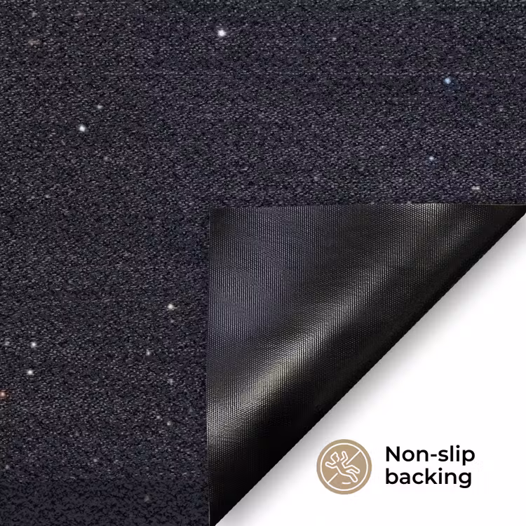 Doormat - Moon - Stars - Space - Maan - Sterren - Ruimte Deurmat klein