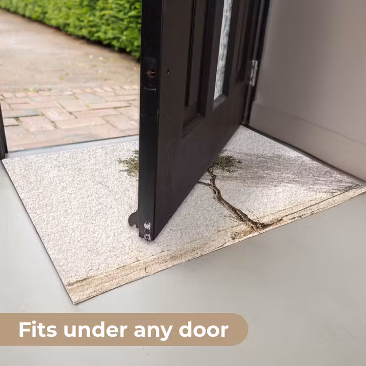 Doormat - Olive Tree - Wall - White - Olijfboom - muur - wit Deurmat klein