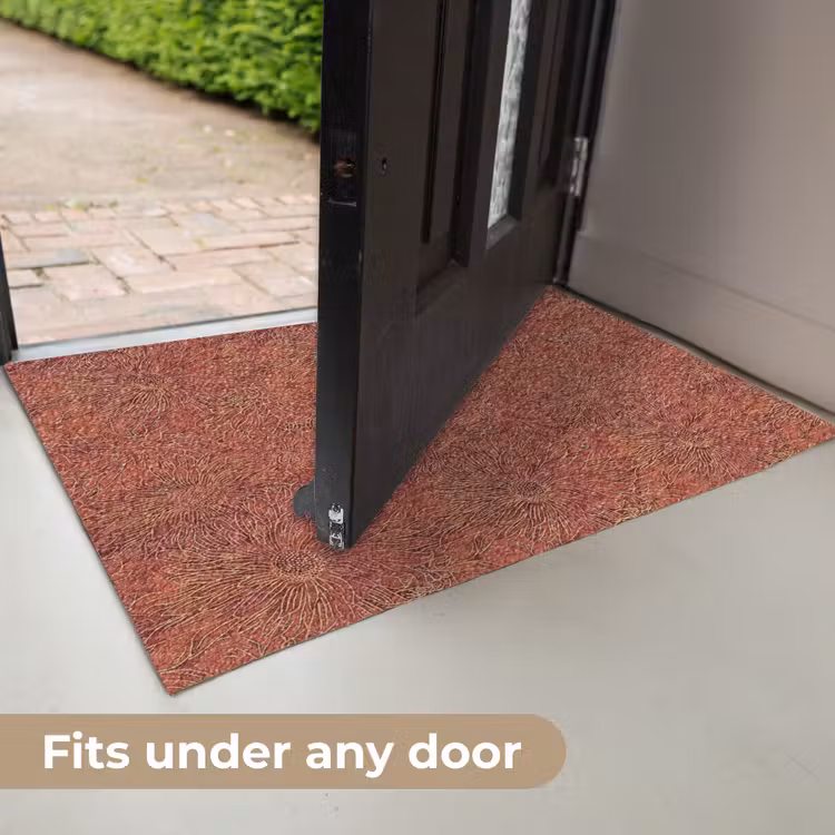 Oosters - Bloemen - Terracotta Deurmat klein 898 -USP_EN