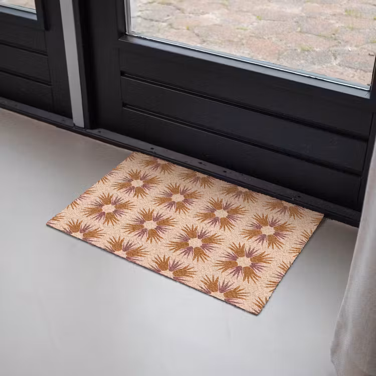 Ornament - Patroon - Oker Deurmat klein 898 -sfeer2