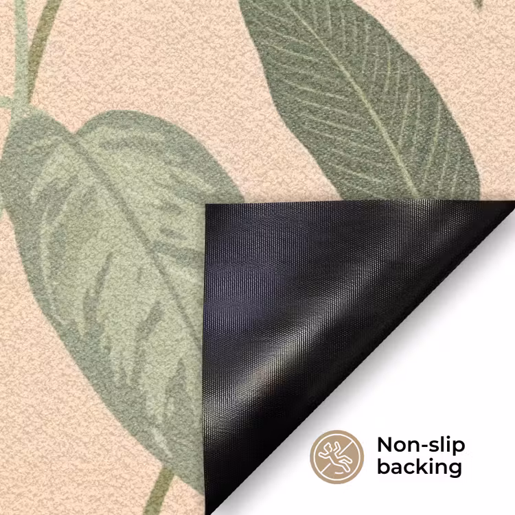 Patroon - Bloemen - Kleurrijk Deurmat klein -antislip_EN