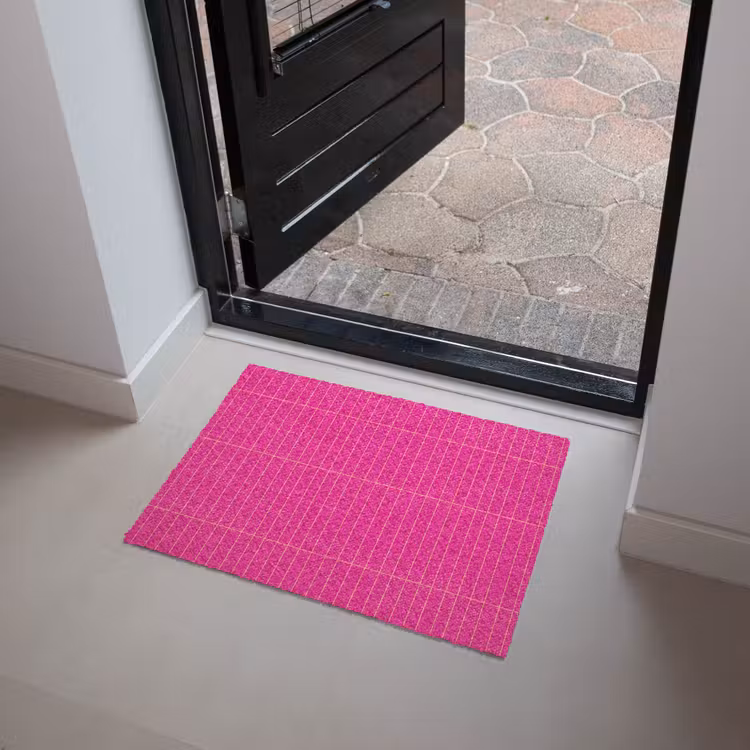 Patroon - Tegel - Magenta - Roze Deurmat klein 898 -sfeer5