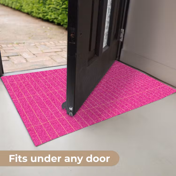 Patroon - Tegel - Magenta - Roze Deurmat klein 898 -USP_EN