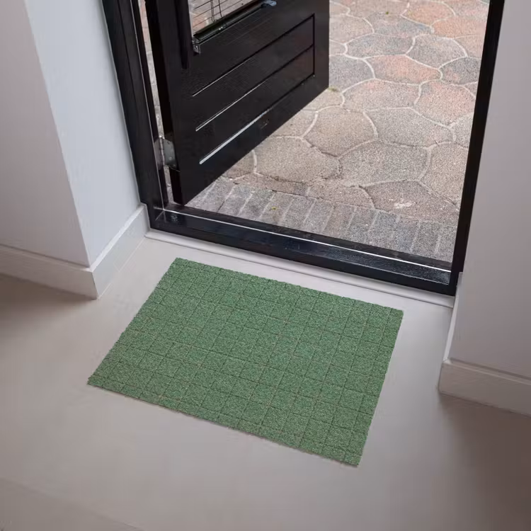 Patroon - Tegels - Groen Deurmat klein 898 -sfeer5