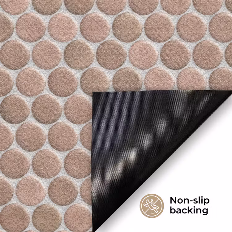 Penny - Mozaïek - Oudroze - Terracotta Deurmat klein 898 -antislip_EN