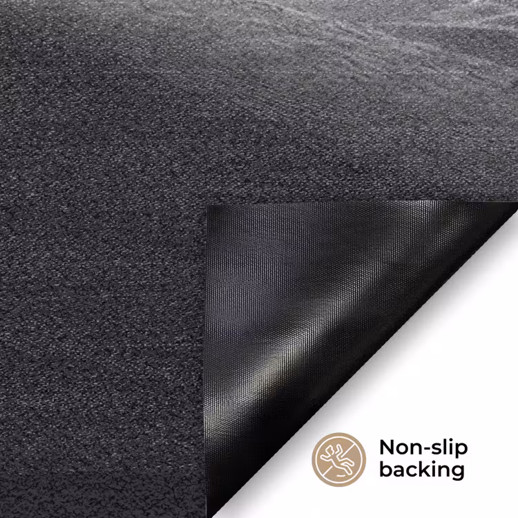 Mens - Kameel - Zandduin - Natuur - Monochroom Deurmat klein -antislip_EN