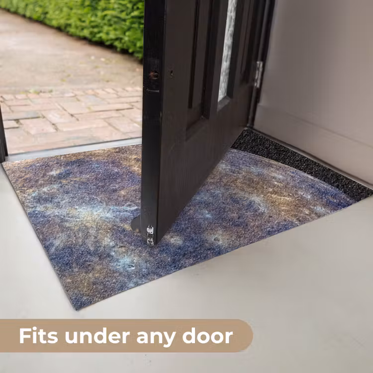 Doormat - Planet - Craters - Space - Planeet - Kraters - Ruimte Deurmat klein