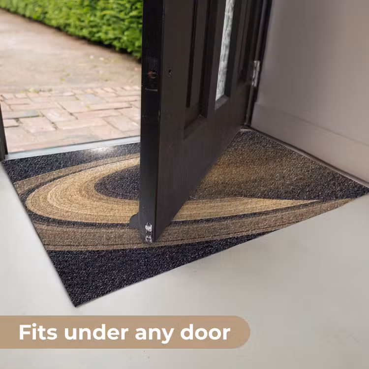 Doormat - Planet - Rings - Space - Planeet - Ringen - Ruimte Deurmat klein
