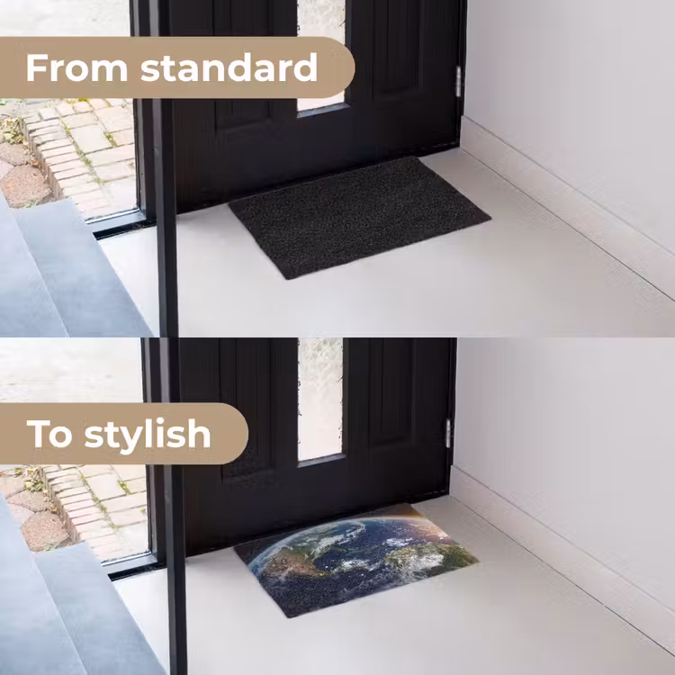Doormat - Planet - Space - Cosmos - Planeet - Ruimte - Kosmos Deurmat klein