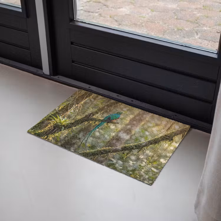 Quetzal - Jungle - Natuur - Groen Deurmat klein -sfeer2