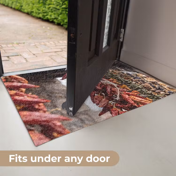 Doormat - Red Peppers - Food - Rode pepers - Eten Deurmat klein