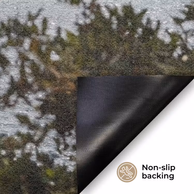 Doormat - Sailboat - trees - water - Zeilboot - bomen - water Deurmat klein