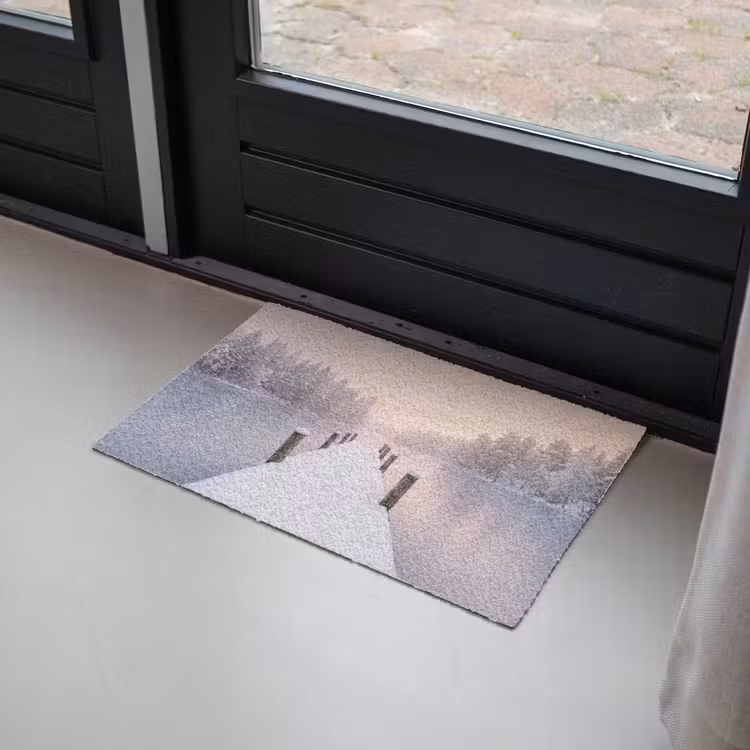 Steiger - Meer - Mist - Winter - Serene Deurmat klein -sfeer2