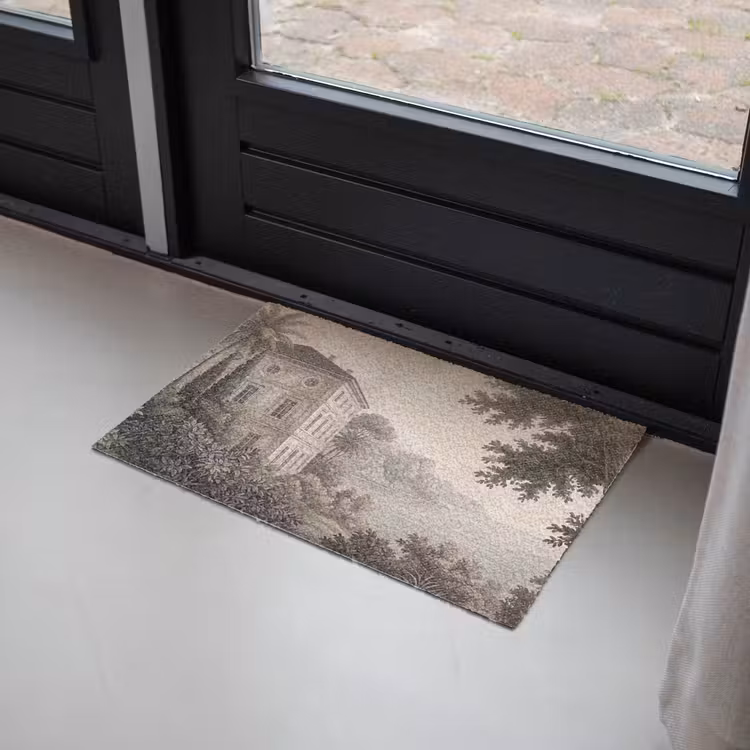 Zee - Villa - Beige Deurmat klein -sfeer2