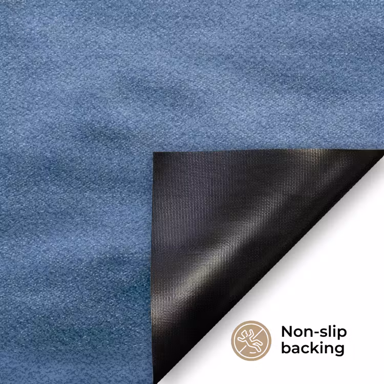Zeemeeuw - Oceaan - Blauw Deurmat klein -antislip_EN
