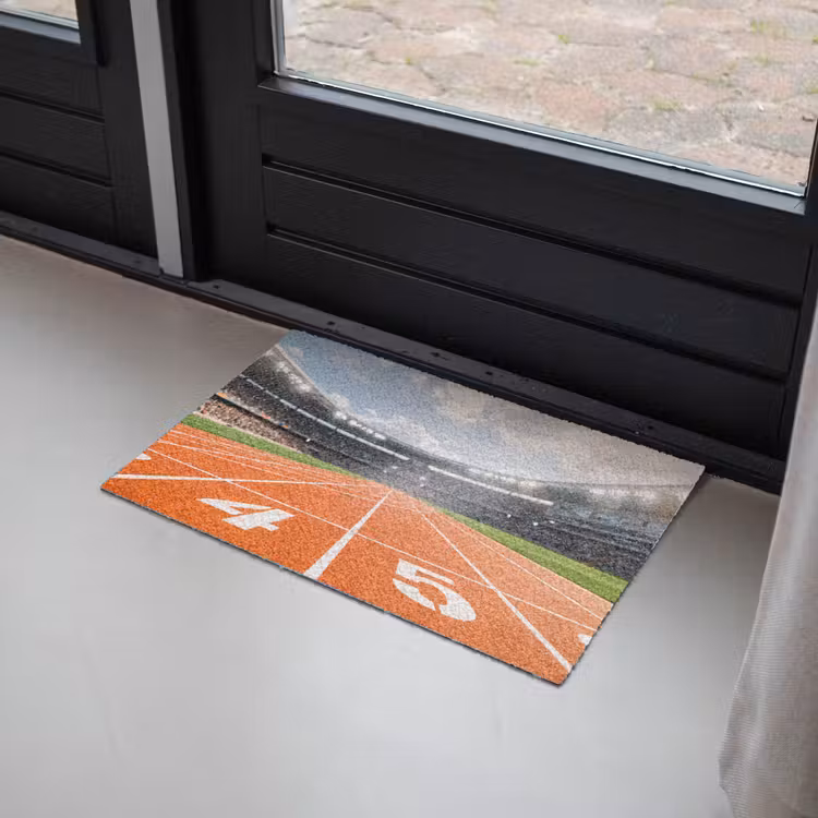 Sintelbaan - Stadion - Sport -Oranje Deurmat klein -sfeer2